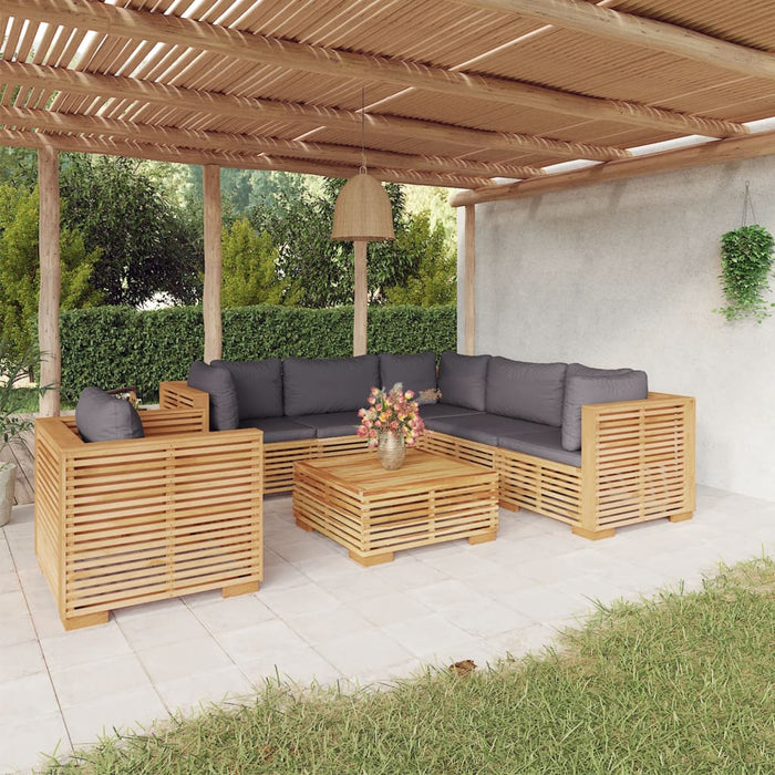 Garten-Lounge-Set Teakholz