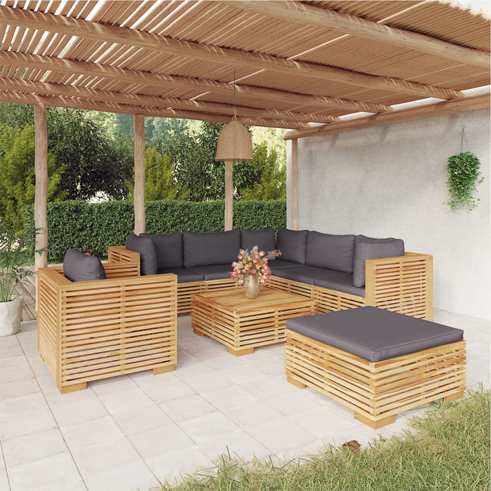 Garten-Lounge-Set Teakholz