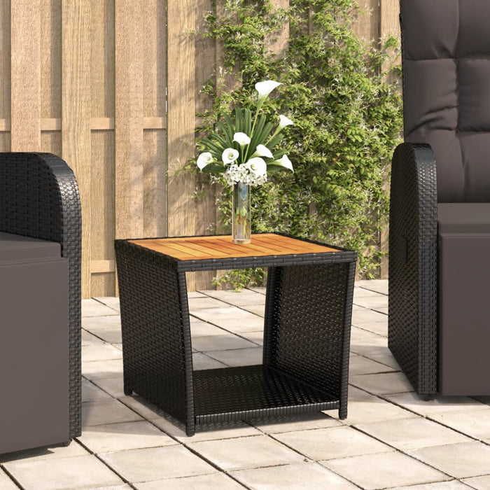 Beistelltisch Poly Rattan