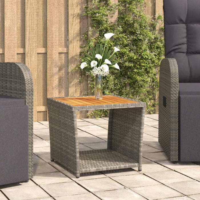 Beistelltisch Poly Rattan