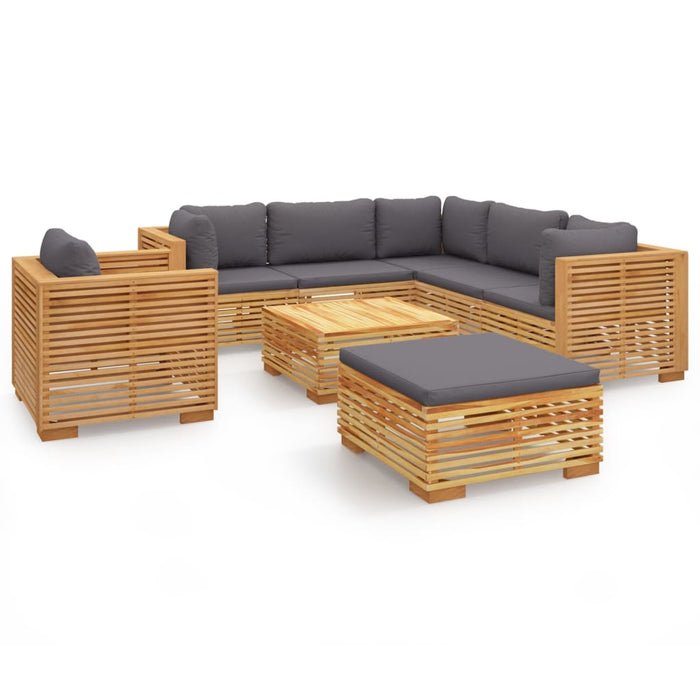 Garten-Lounge-Set Teakholz