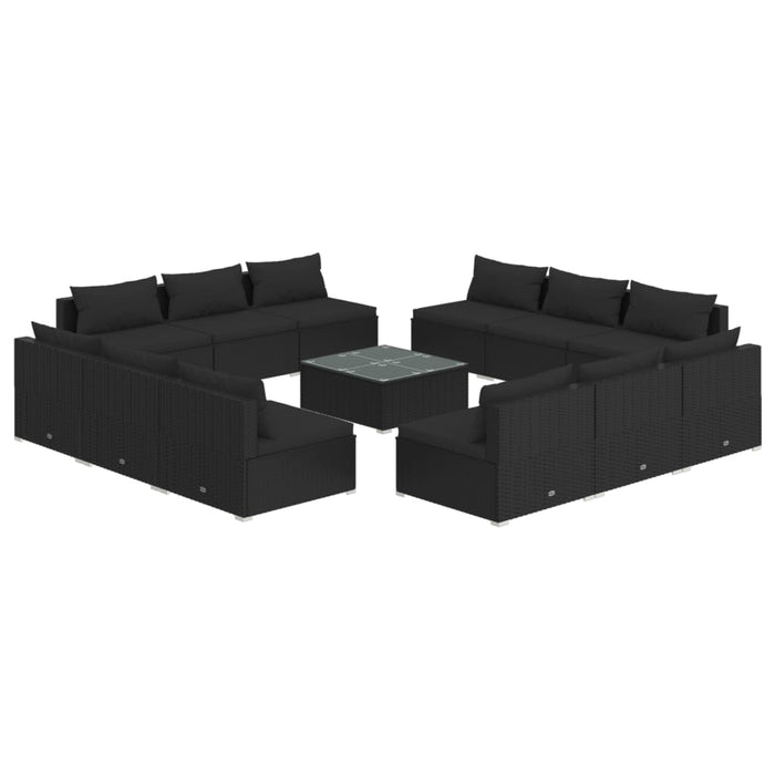 Garten-Lounge-Set Rattan