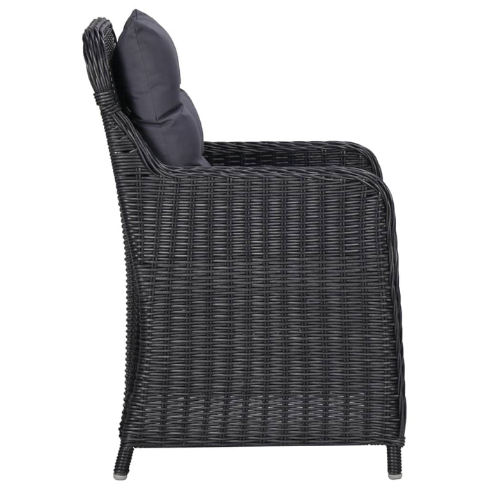 Garten-Essgruppe-Set Poly Rattan