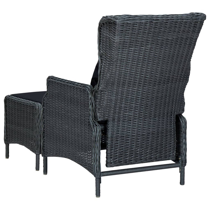 Garten-Essgruppe-Set Poly Rattan